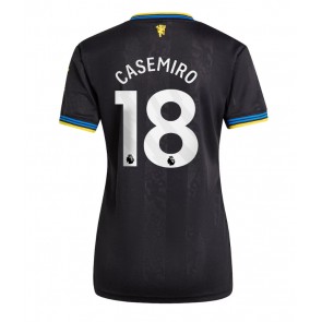 Manchester United Casemiro #18 Rezervni Dres za Ženska 2025-26 Kratak Rukavima